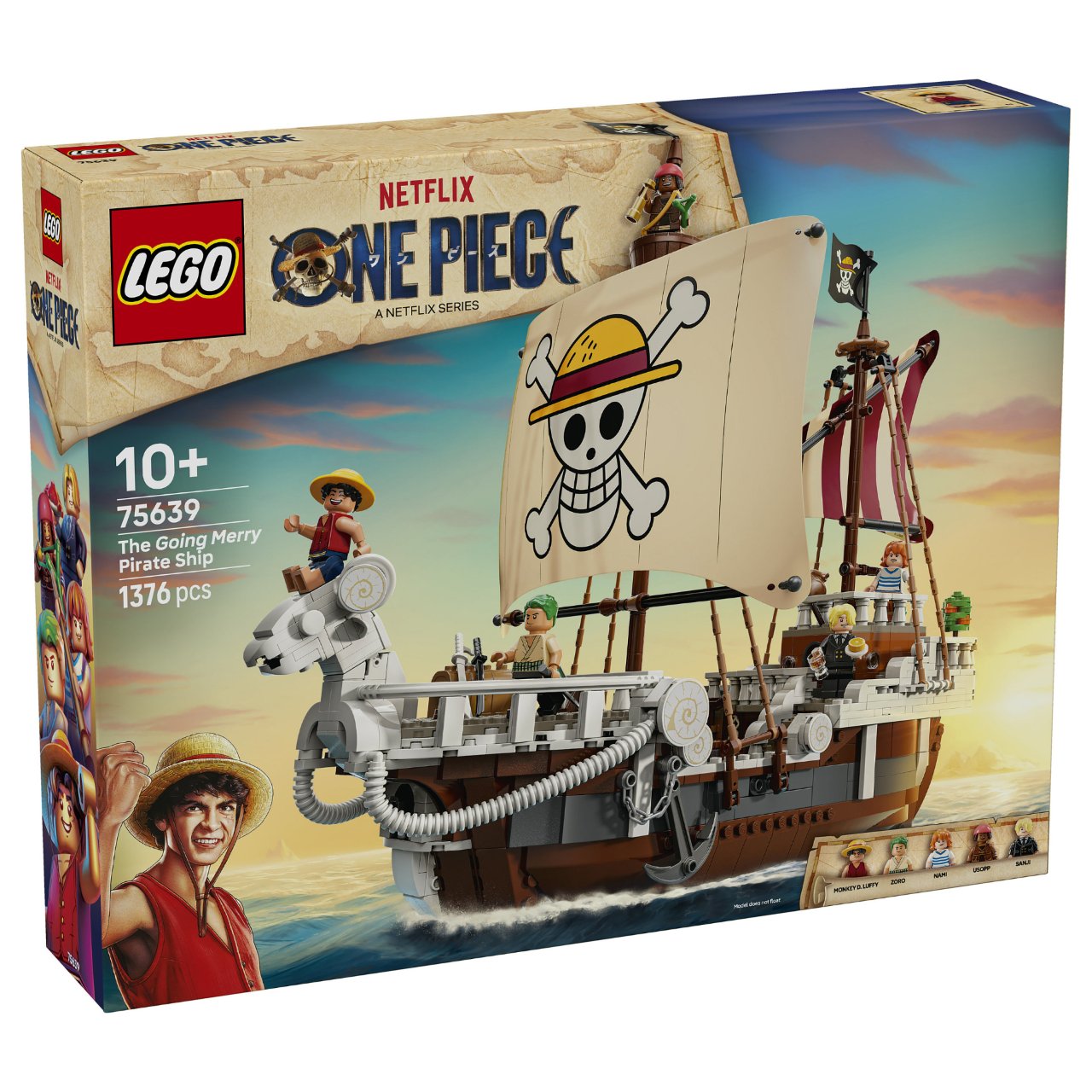 LEGO 75639 One Piece Das Piratenschiff Flying Lamb
