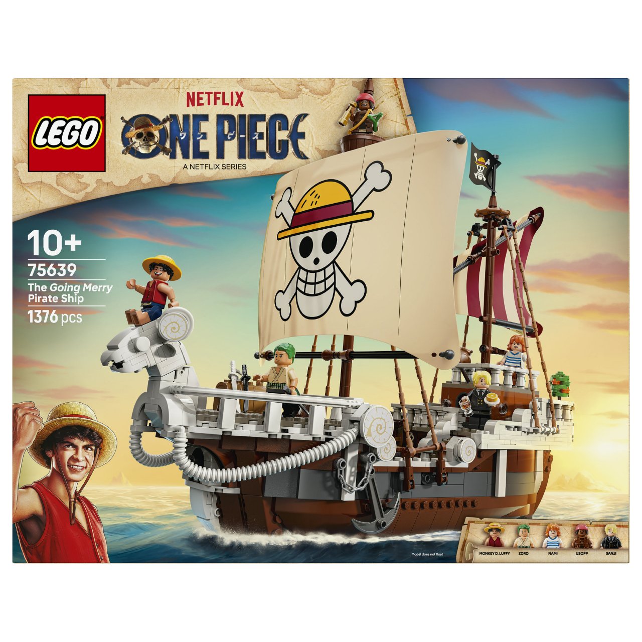 LEGO 75639 One Piece Das Piratenschiff Flying Lamb
