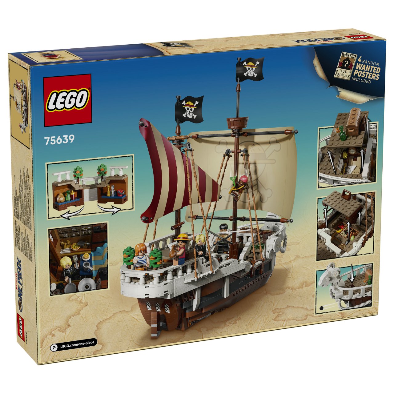 LEGO 75639 One Piece Das Piratenschiff Flying Lamb