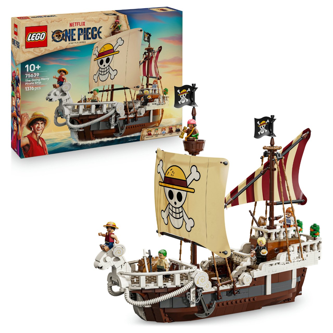 LEGO 75639 One Piece Das Piratenschiff Flying Lamb
