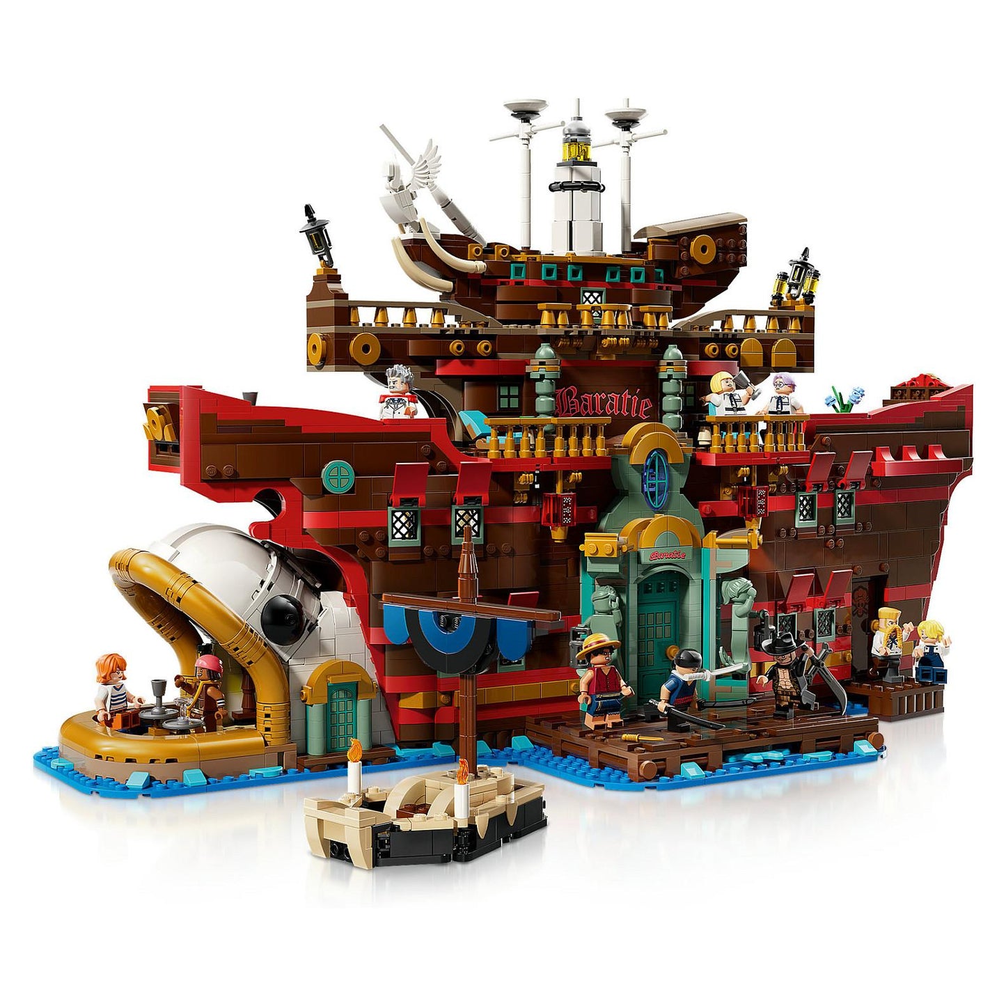 LEGO 75640 One Piece Barati, das Schwimmende Restaurant
