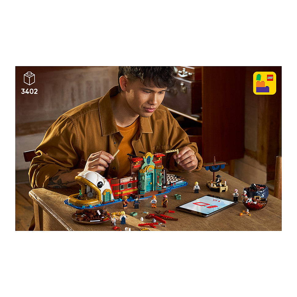 LEGO 75640 One Piece Barati, das Schwimmende Restaurant