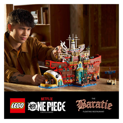 LEGO 75640 One Piece Barati, das Schwimmende Restaurant