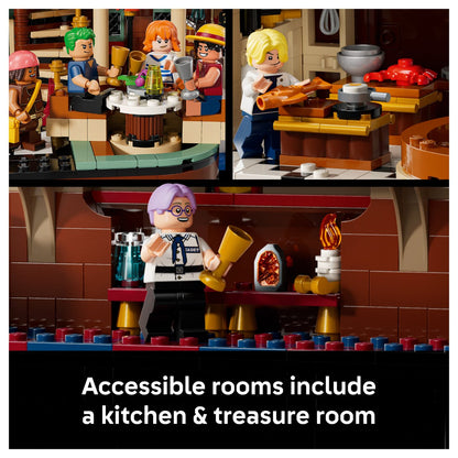 LEGO 75640 One Piece Barati, das Schwimmende Restaurant