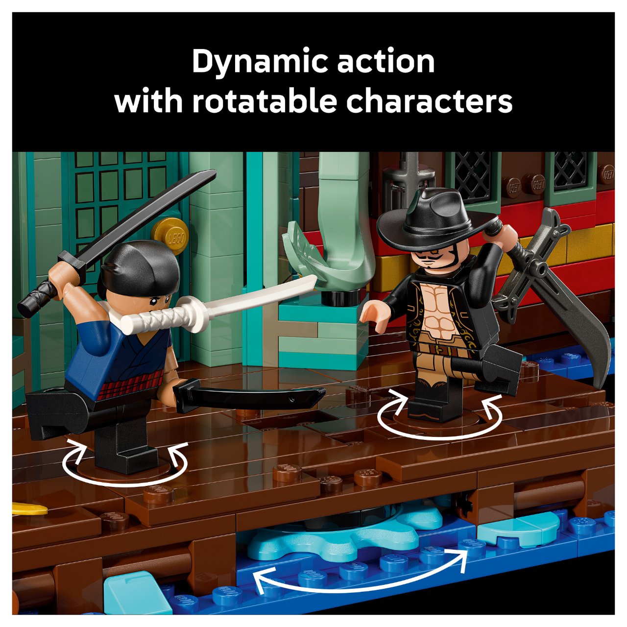LEGO 75640 One Piece Barati, das Schwimmende Restaurant