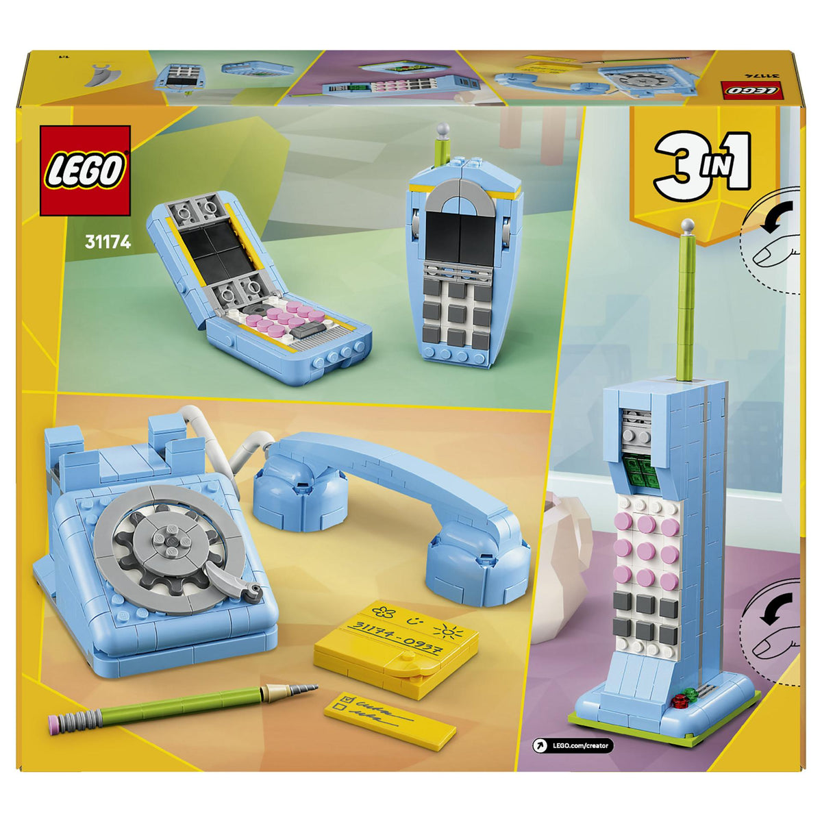 LEGO 31174 Creator 3-in-1 Retro-Telefon
