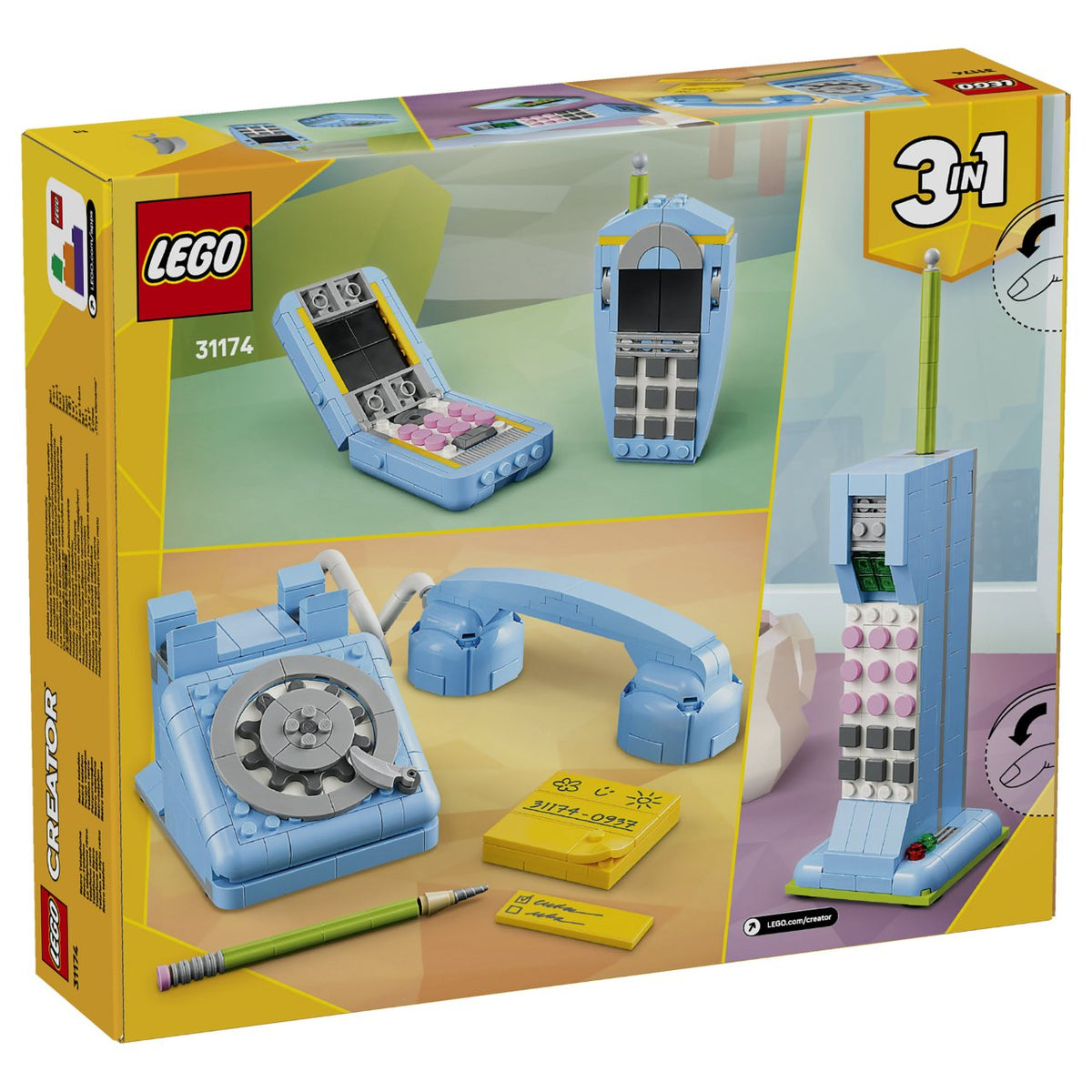 LEGO 31174 Creator 3-in-1 Retro-Telefon