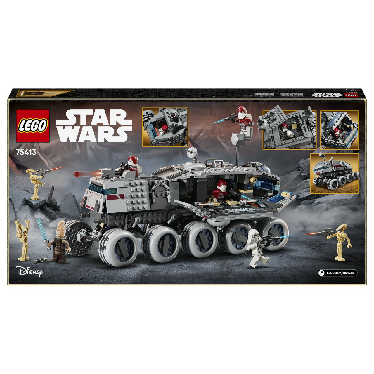 LEGO 75413 Star Wars Republikanischer Juggernaut