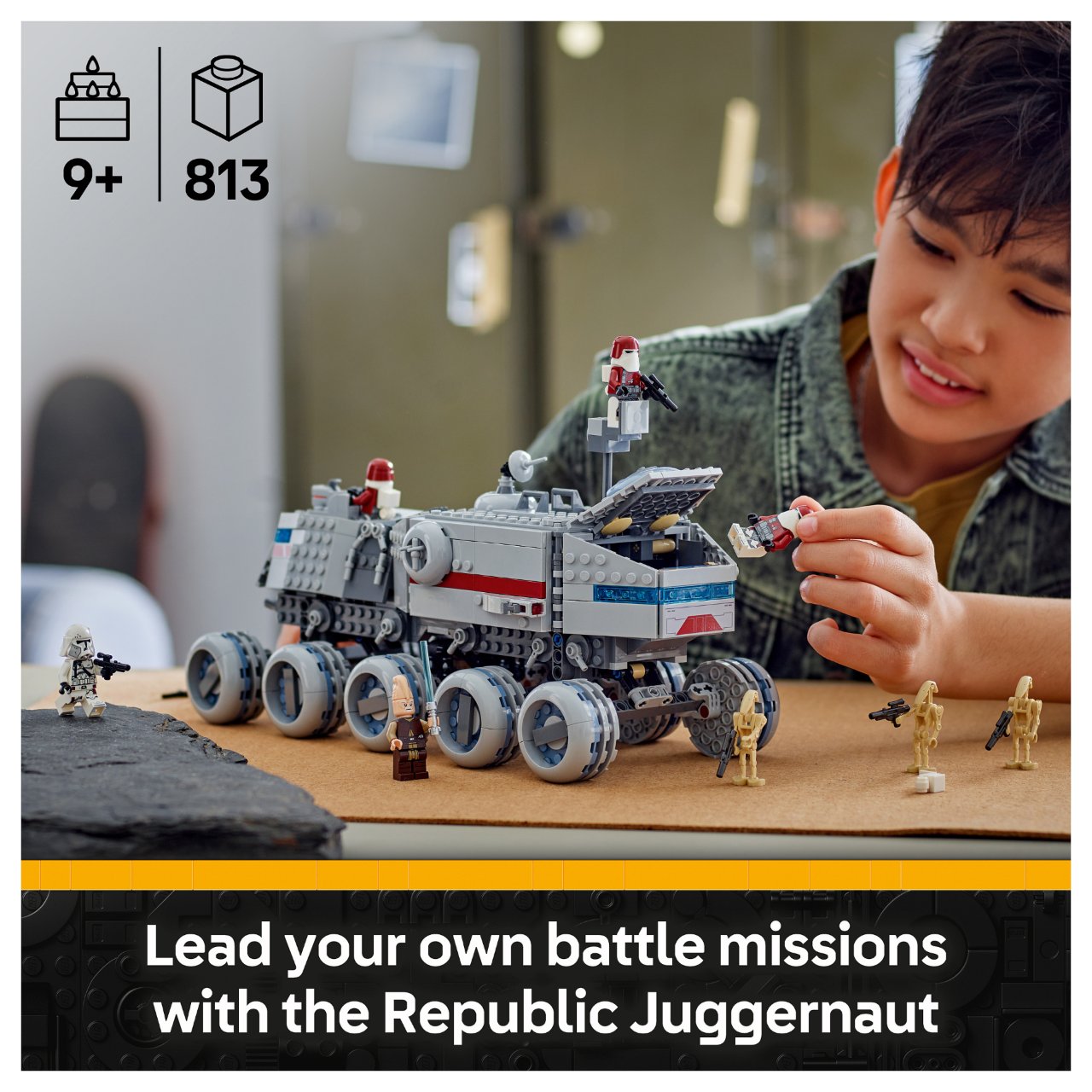 LEGO 75413 Star Wars Republikanischer Juggernaut
