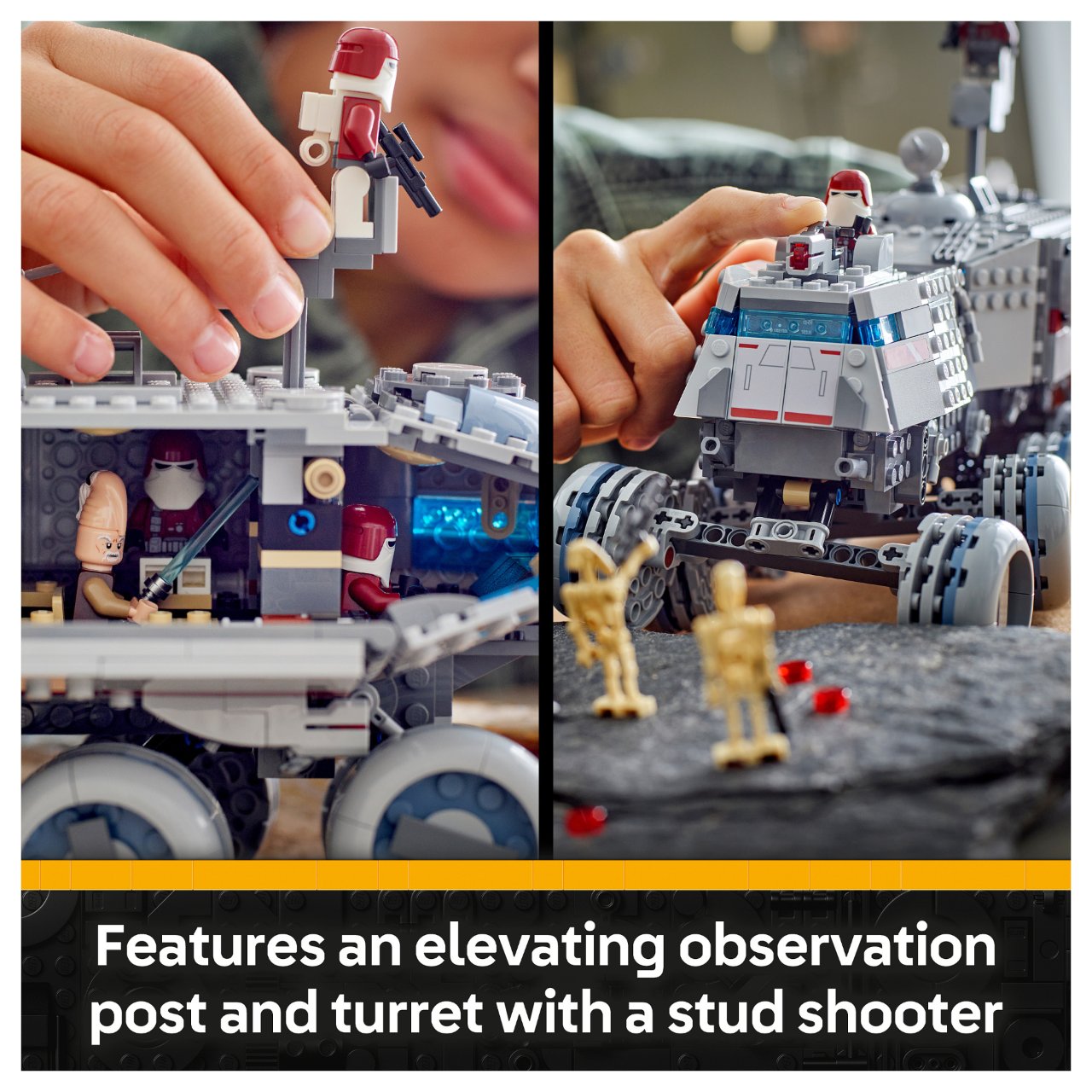 LEGO 75413 Star Wars Republikanischer Juggernaut