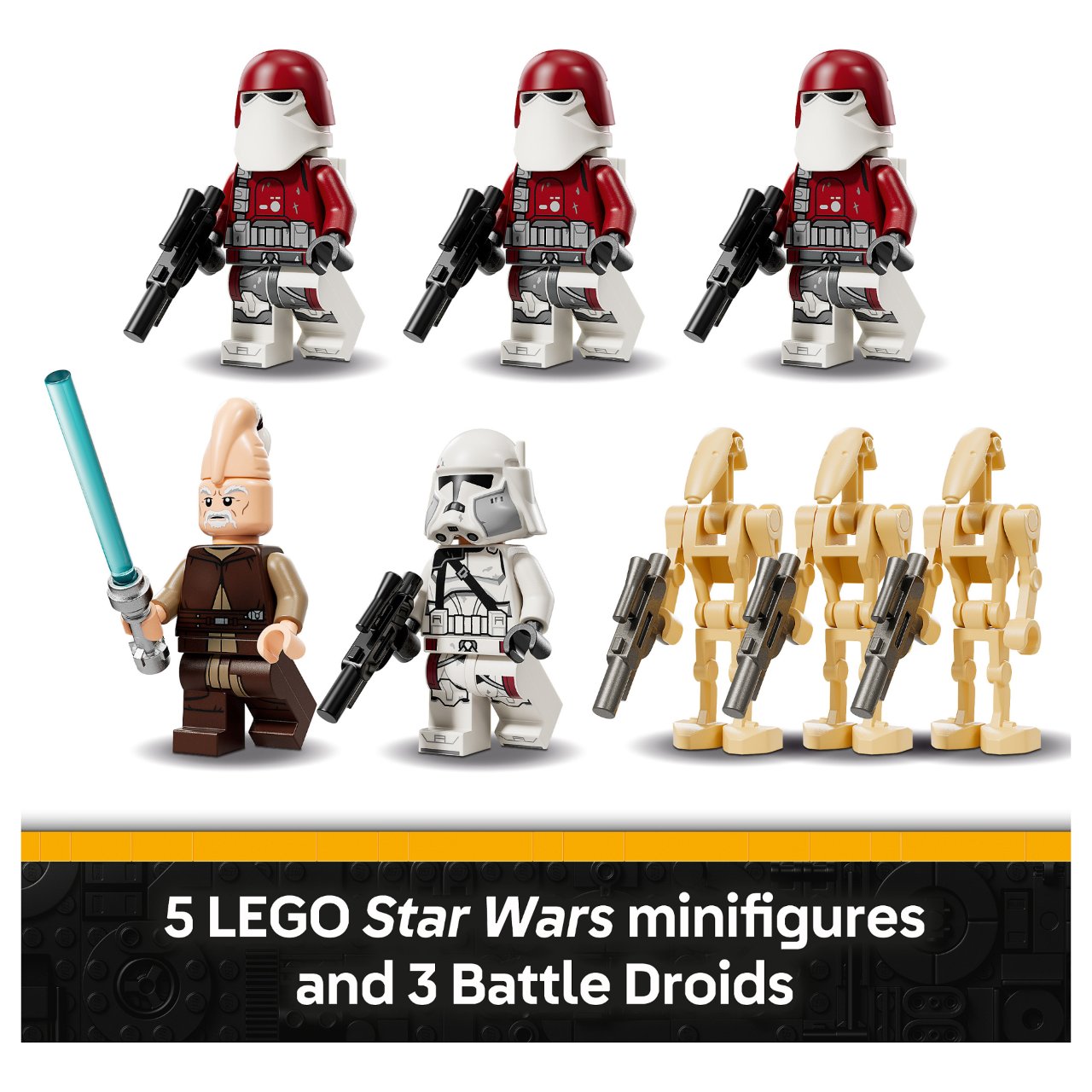 LEGO 75413 Star Wars Republikanischer Juggernaut