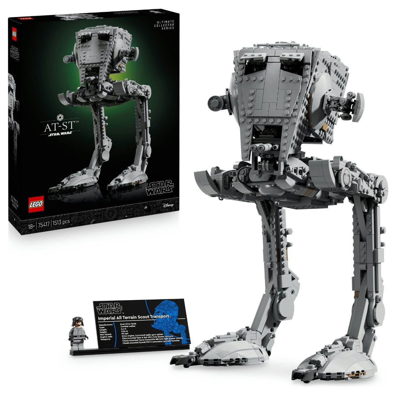 LEGO 75417 Star Wars AT-ST Kampflufer