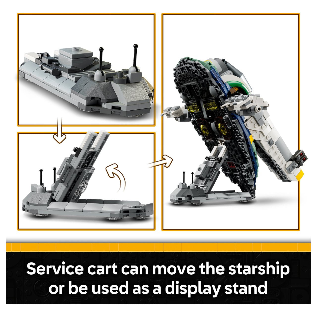LEGO 75433 Star Wars Jango Fetts Sternenschiff