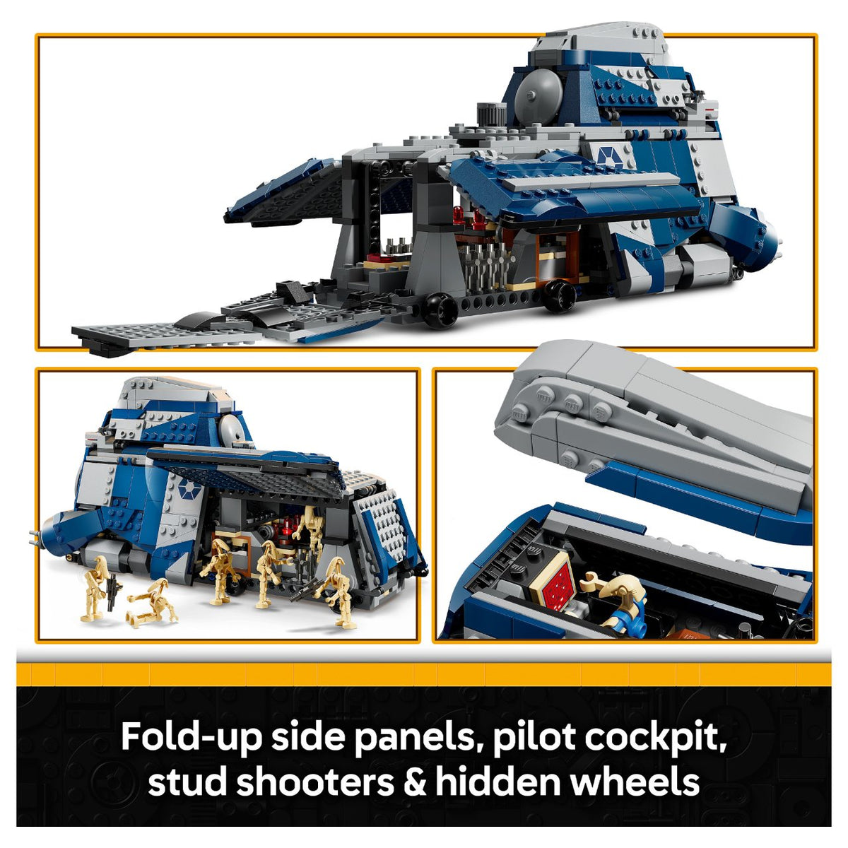 LEGO 75435 Star Wars MTT der Separatisten in der Schlacht von Felucia