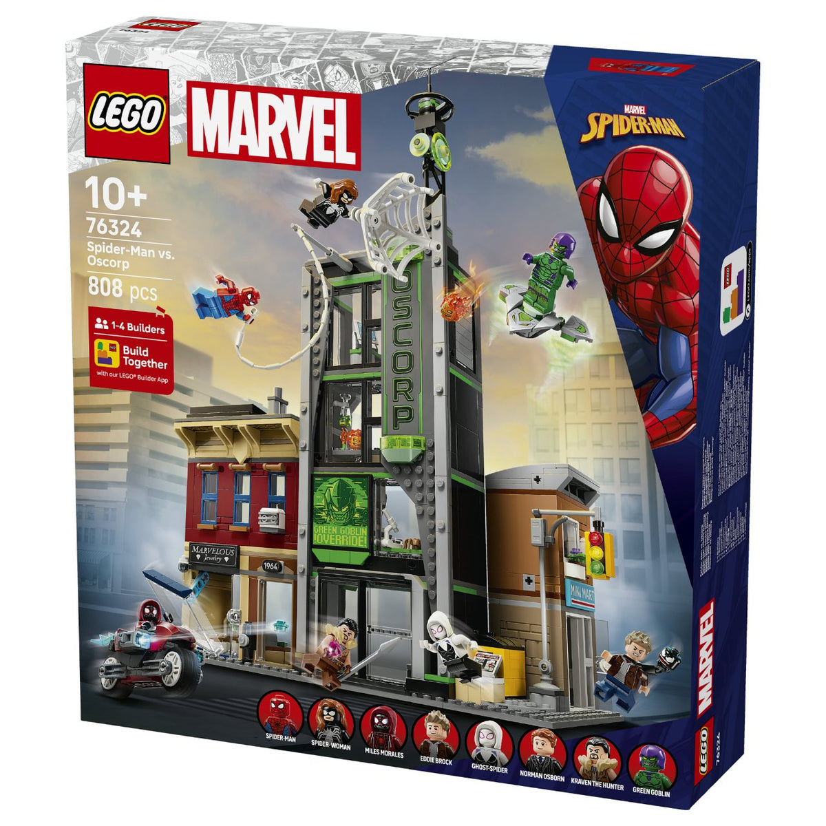 LEGO 76324 Marvel Super Heroes Spider-Man vs. Oscorp