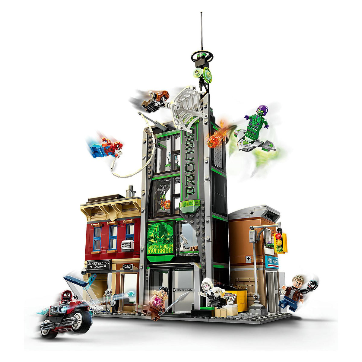 LEGO 76324 Marvel Super Heroes Spider-Man vs. Oscorp