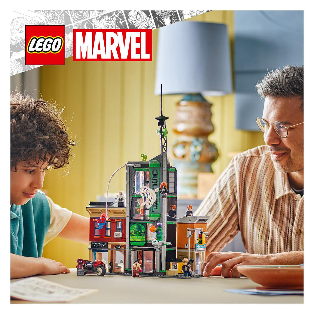 LEGO 76324 Marvel Super Heroes Spider-Man vs. Oscorp