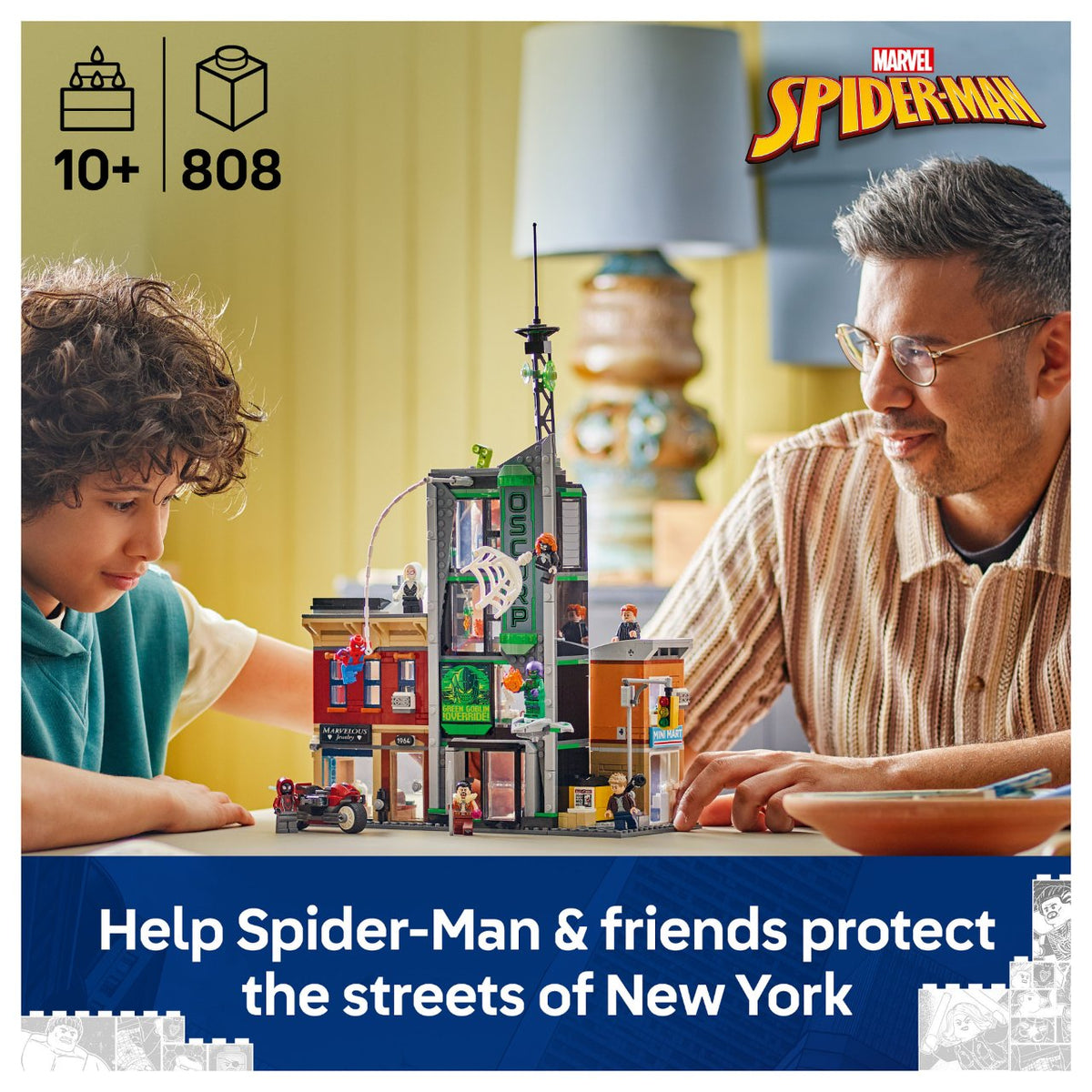 LEGO 76324 Marvel Super Heroes Spider-Man vs. Oscorp