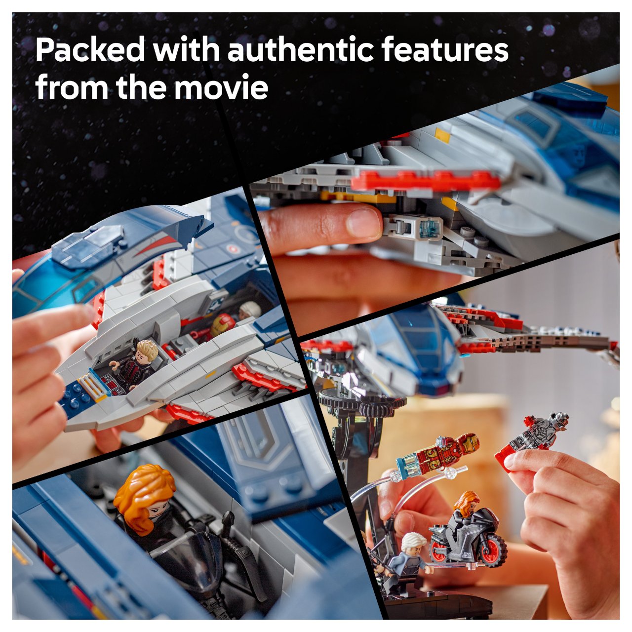 LEGO 76325 Marvel Super Heroes Avengers: Age of Ultron Quinjet