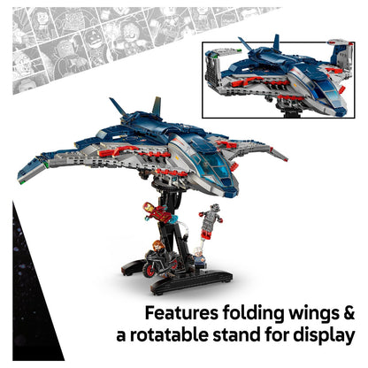LEGO 76325 Marvel Super Heroes Avengers: Age of Ultron Quinjet