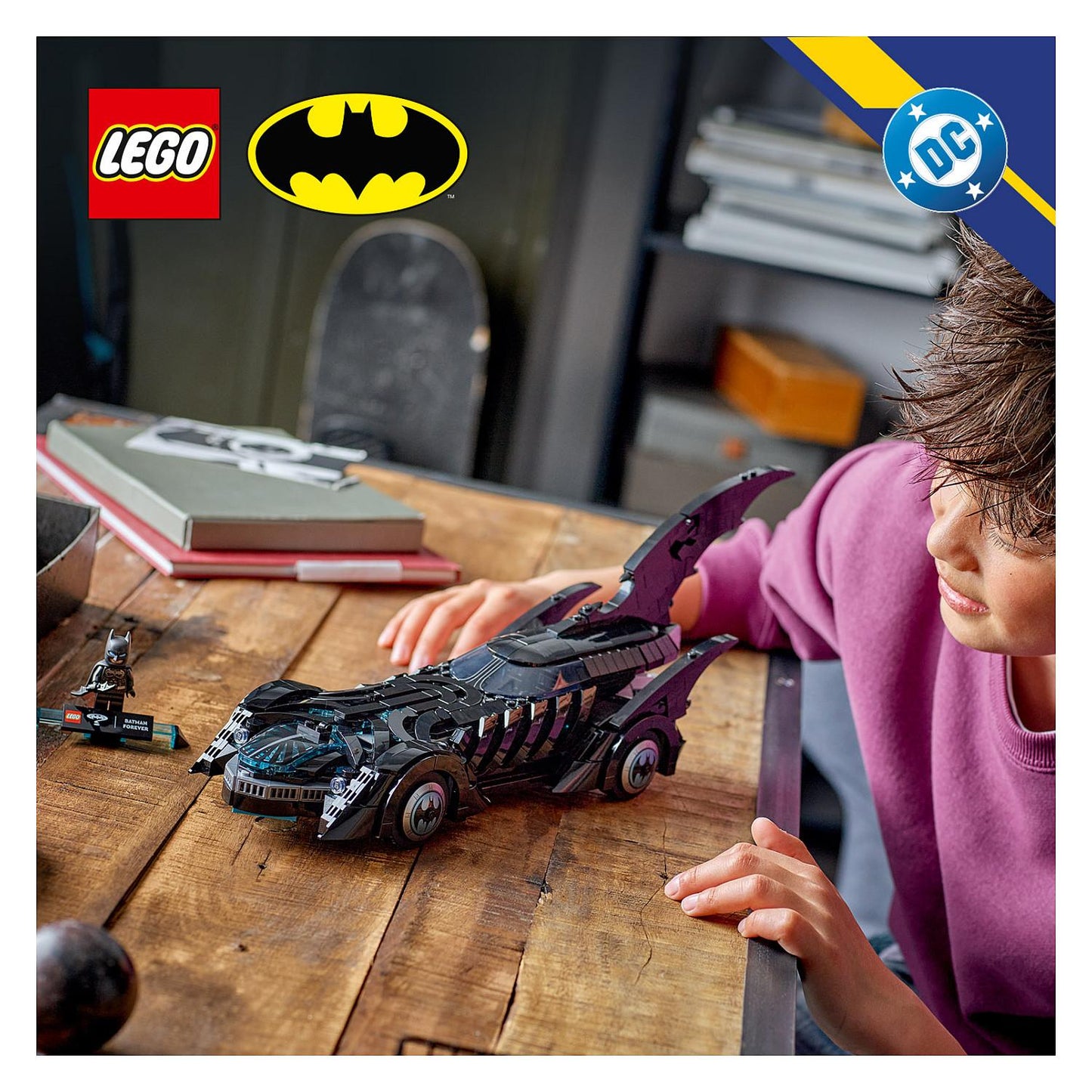LEGO 76304 DC Super Heroes Batman Forever Batmobil