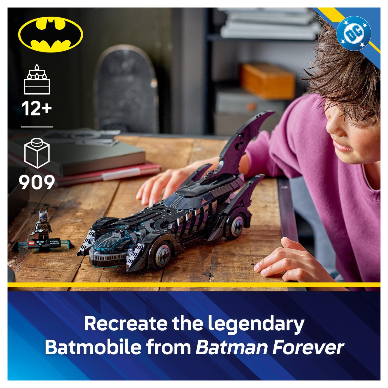 LEGO 76304 DC Super Heroes Batman Forever Batmobil
