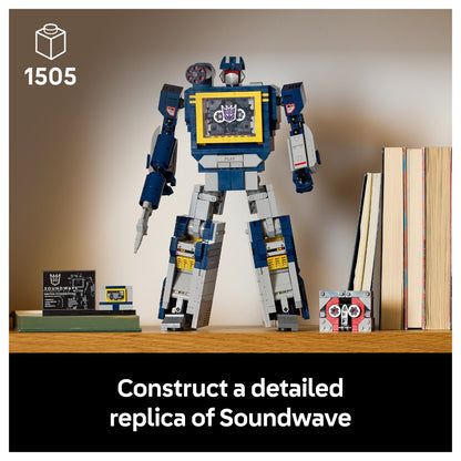 LEGO 10358 Icons Transformers: Soundwave