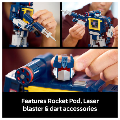 LEGO 10358 Icons Transformers: Soundwave