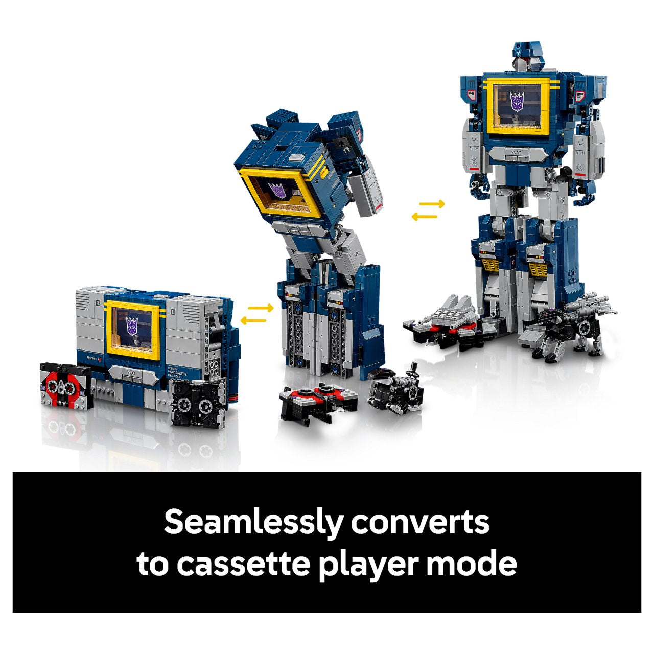 LEGO 10358 Icons Transformers: Soundwave