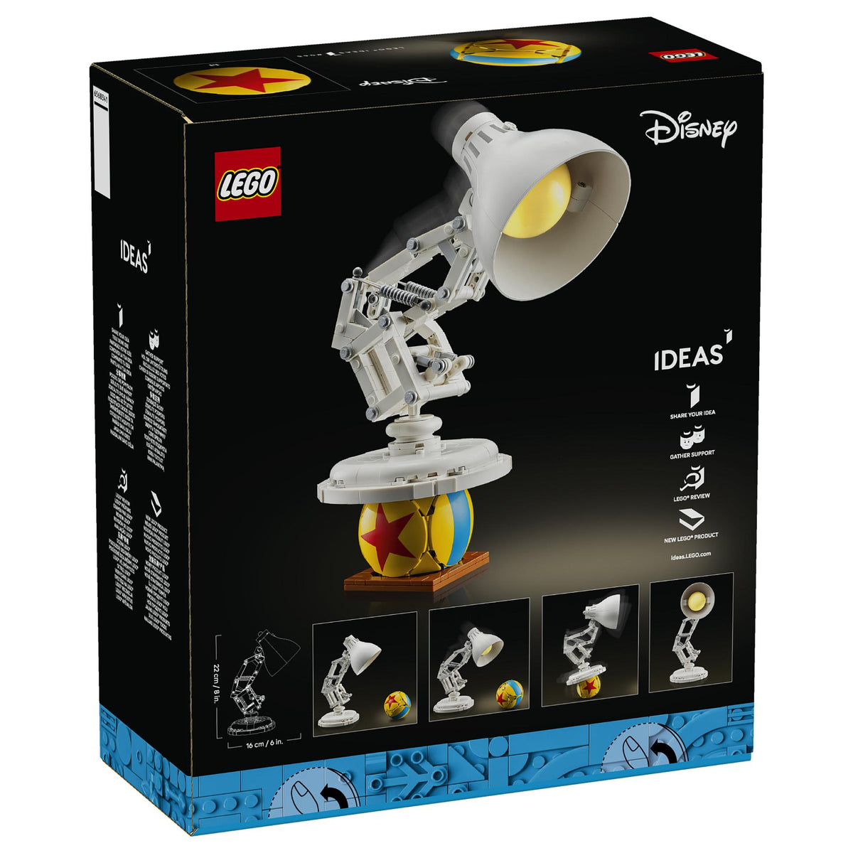 LEGO 21357 Ideas Disney Pixar Luxo Jr.