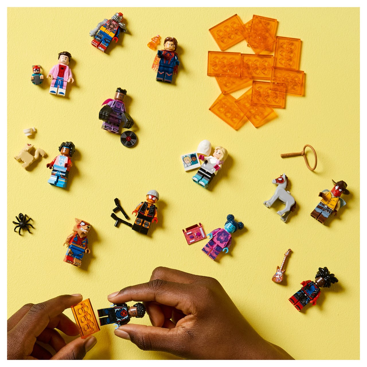 LEGO 71050 Minifigures Spider Man: Across the Spider-Verse (sortierter Artikel, eine Figur)