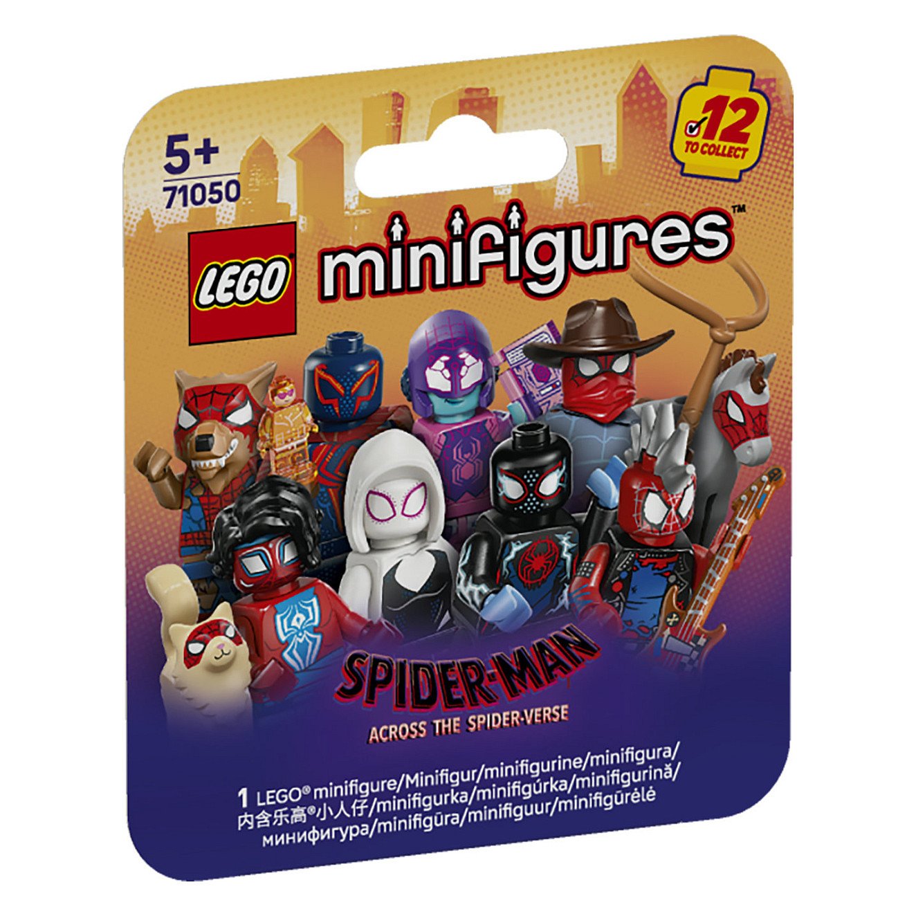 LEGO 71050 Minifigures Spider Man: Across the Spider-Verse (sortierter Artikel, eine Figur)