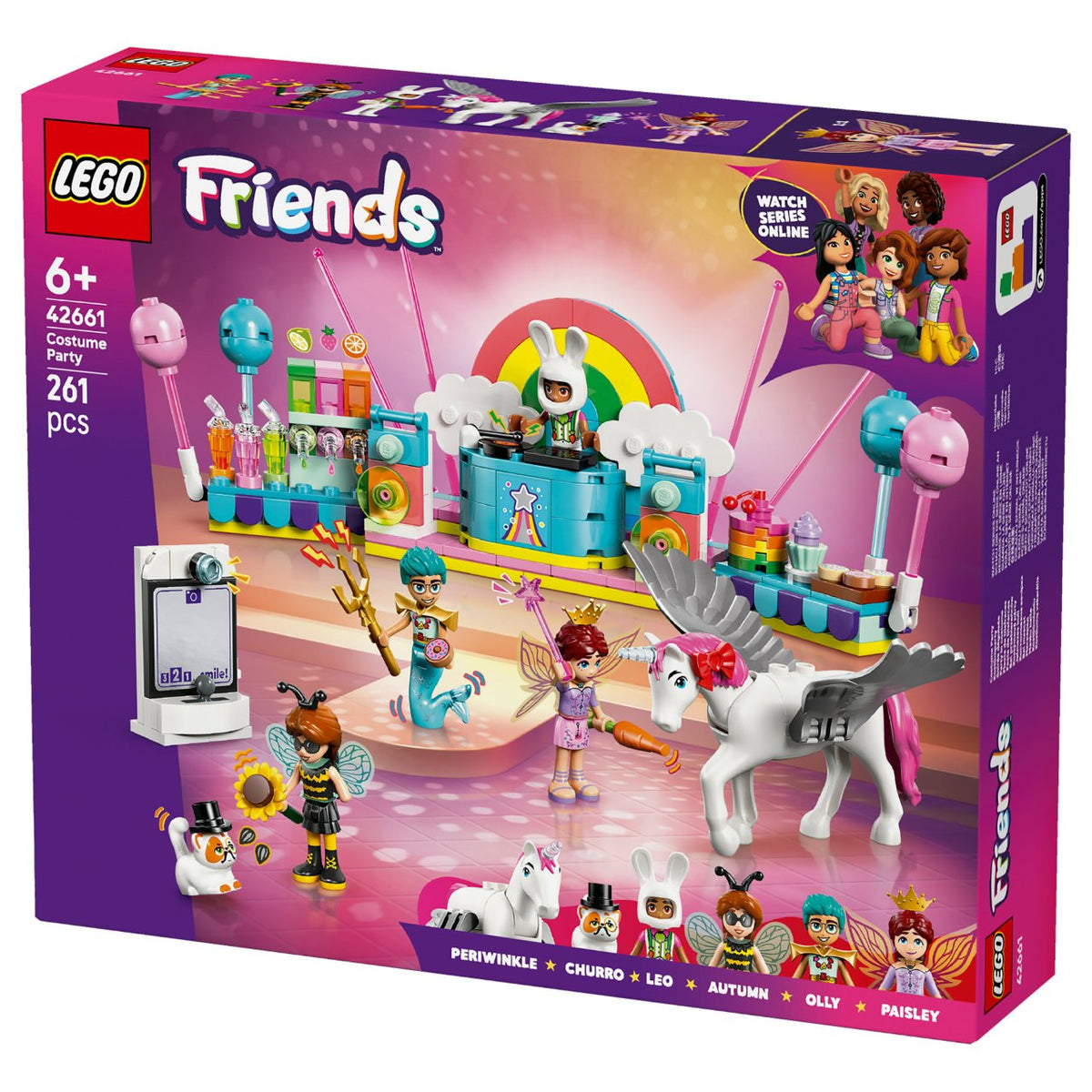 LEGO 42661 Friends Kostmparty mit Einhorn und Fee