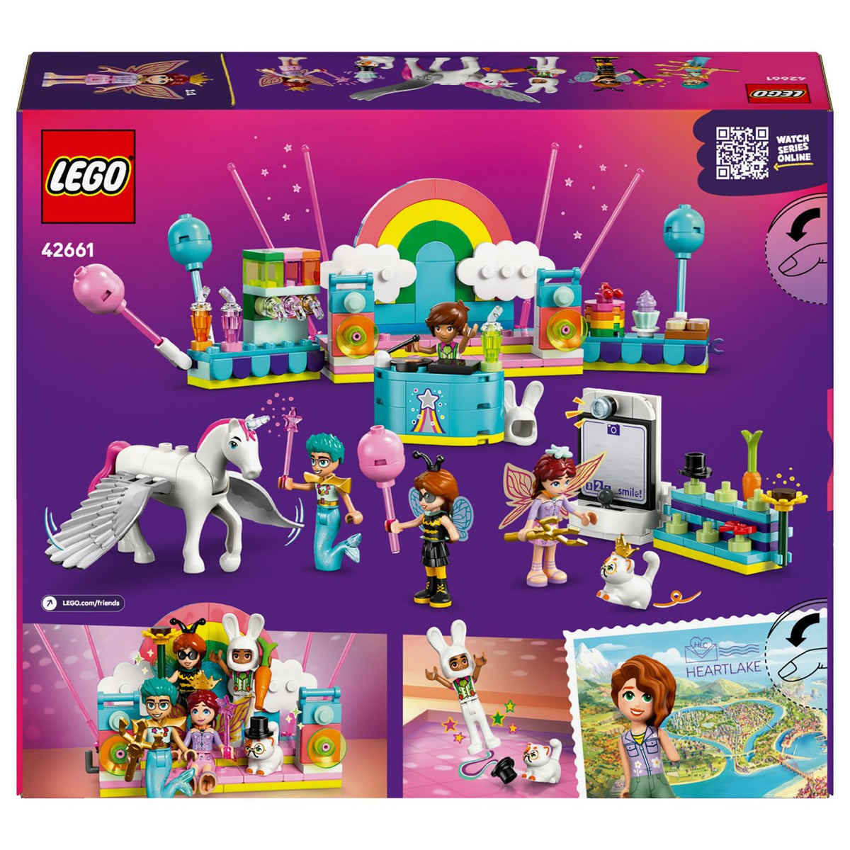 LEGO 42661 Friends Kostmparty mit Einhorn und Fee