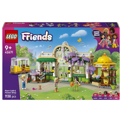 LEGO 42671 Friends Pflanzencaf und Blumenkiosk