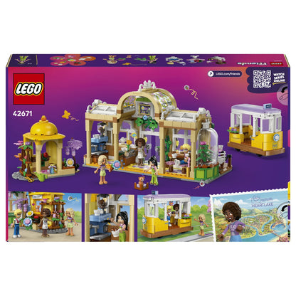 LEGO 42671 Friends Pflanzencaf und Blumenkiosk