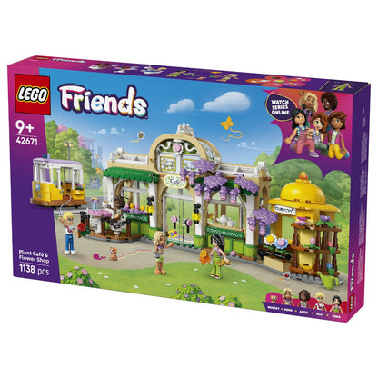 LEGO 42671 Friends Pflanzencaf und Blumenkiosk