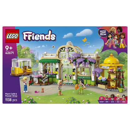 LEGO 42671 Friends Pflanzencaf und Blumenkiosk
