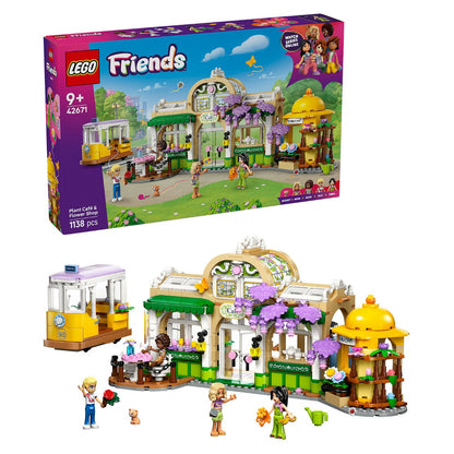 LEGO 42671 Friends Pflanzencaf und Blumenkiosk
