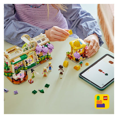 LEGO 42671 Friends Pflanzencaf und Blumenkiosk