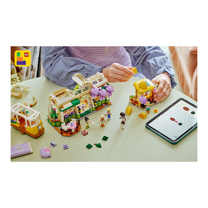 LEGO 42671 Friends Pflanzencaf und Blumenkiosk
