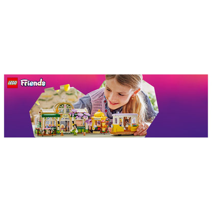 LEGO 42671 Friends Pflanzencaf und Blumenkiosk