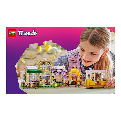 LEGO 42671 Friends Pflanzencaf und Blumenkiosk