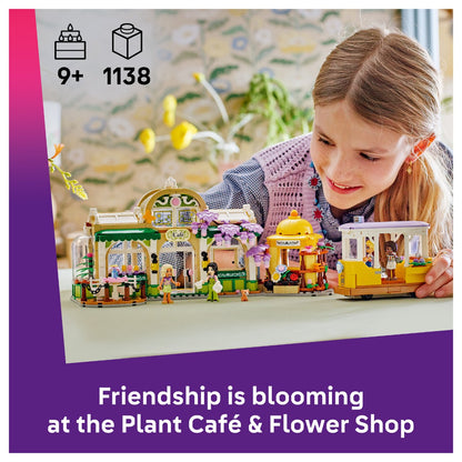 LEGO 42671 Friends Pflanzencaf und Blumenkiosk