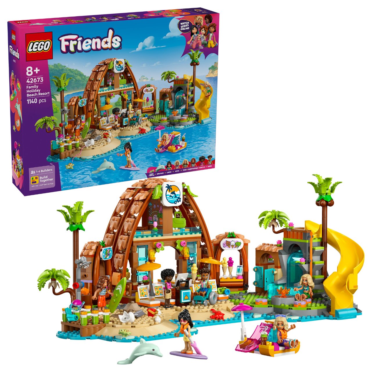 LEGO 42673 Friends Familienurlaub im Strandresort
