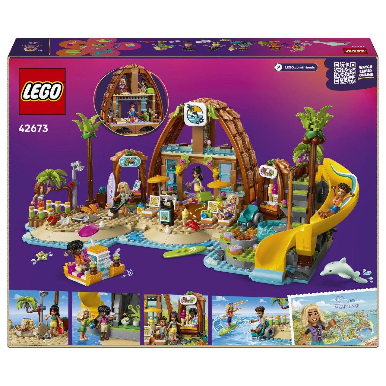 LEGO 42673 Friends Familienurlaub im Strandresort