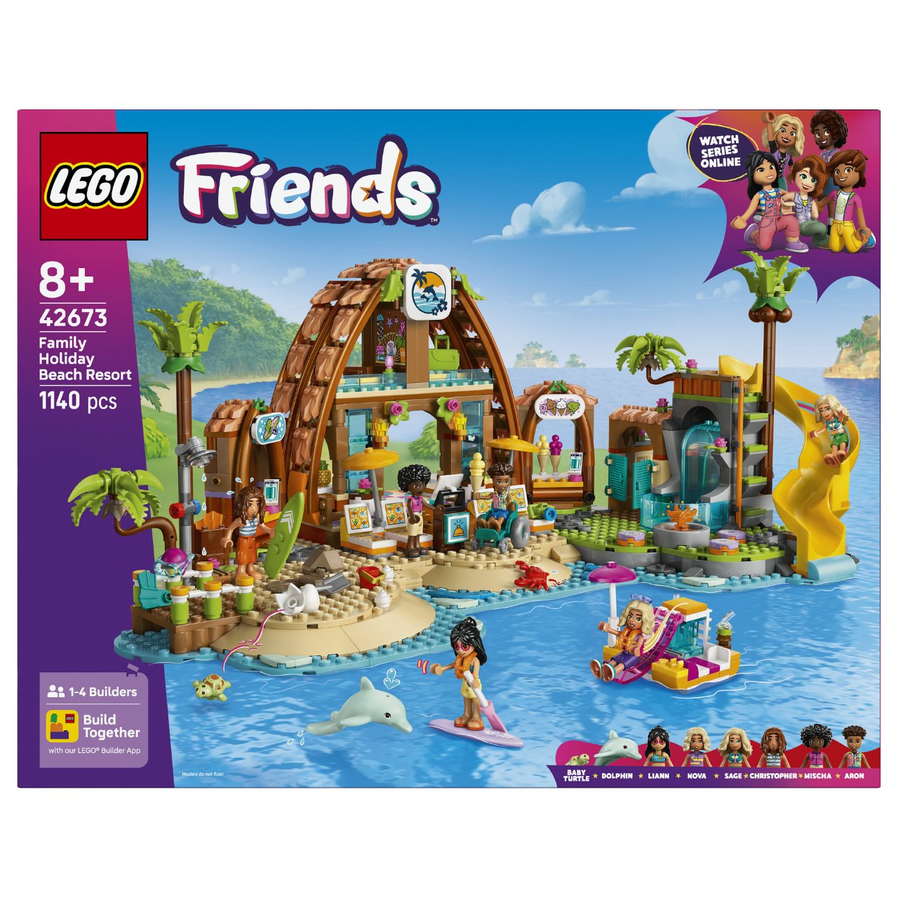 LEGO 42673 Friends Familienurlaub im Strandresort