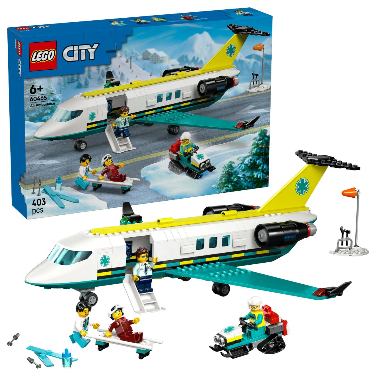 LEGO 60465 City Notfallrettungsflugzeug
