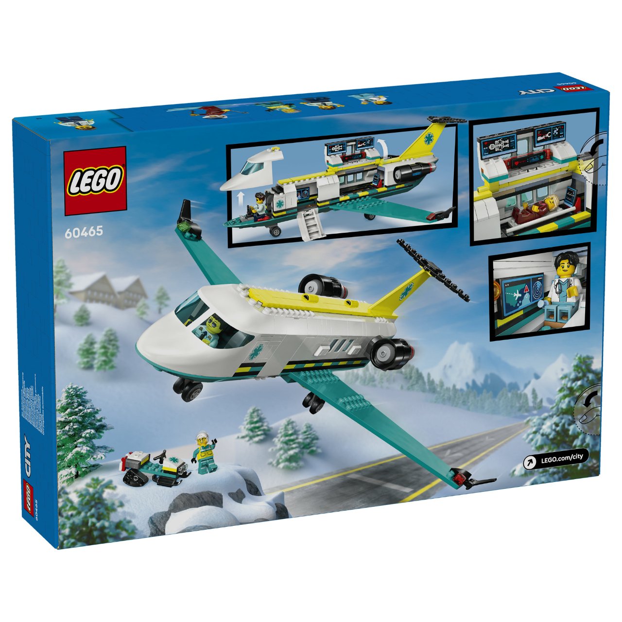 LEGO 60465 City Notfallrettungsflugzeug