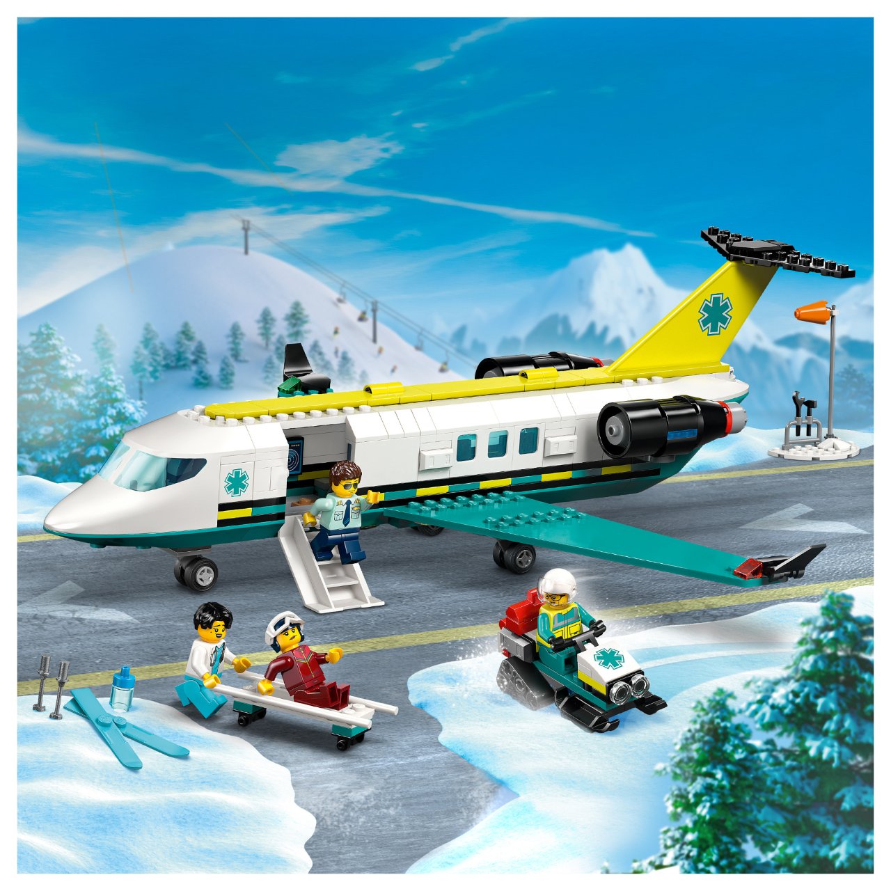 LEGO 60465 City Notfallrettungsflugzeug